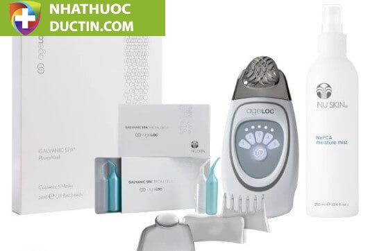 Bộ máy nâng cơ mặt ageLOC® Galvanic Spa® Pack Nu skin 2 bomaynangco
