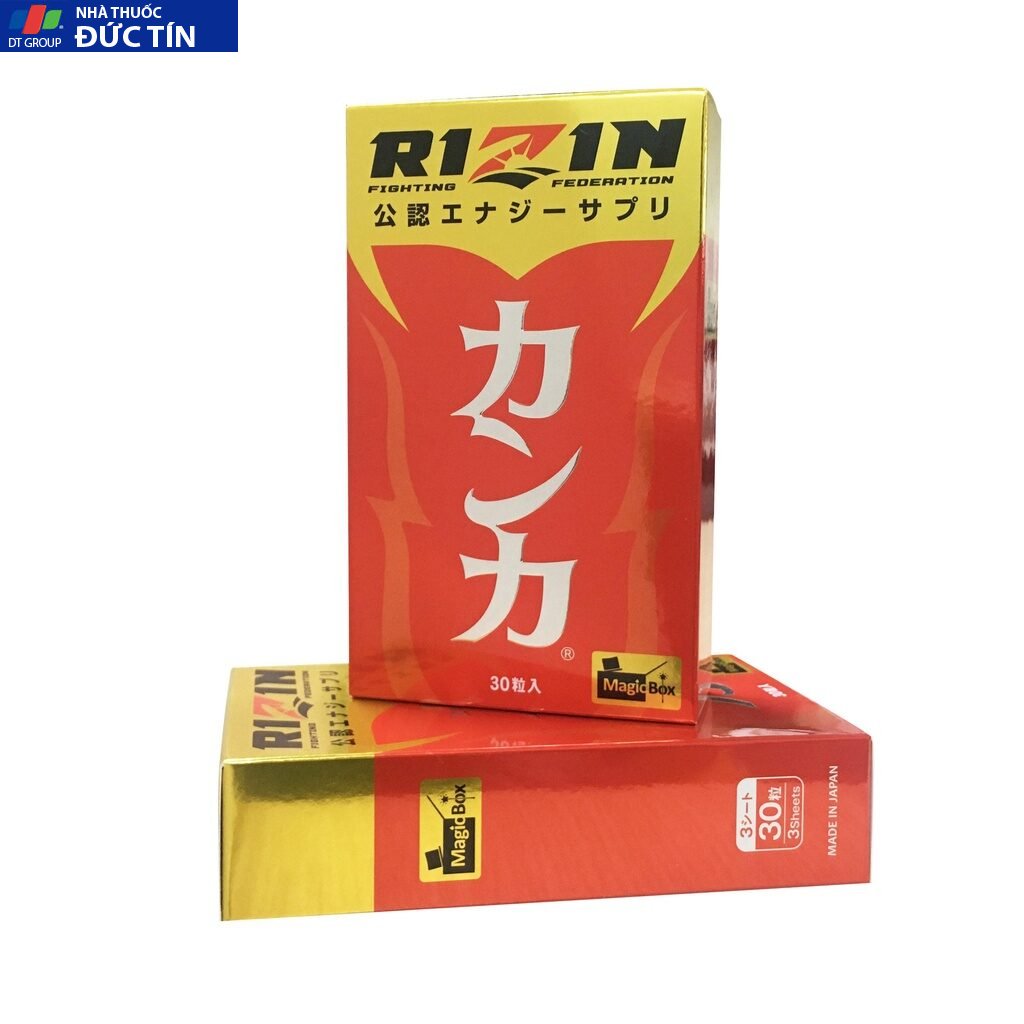 Viên Uống Bổ thận Rizin Nhật Bản,Hộp 30 Viên Tăng Cường Sức Khỏe Cho Cơ Thể 12 bothan5