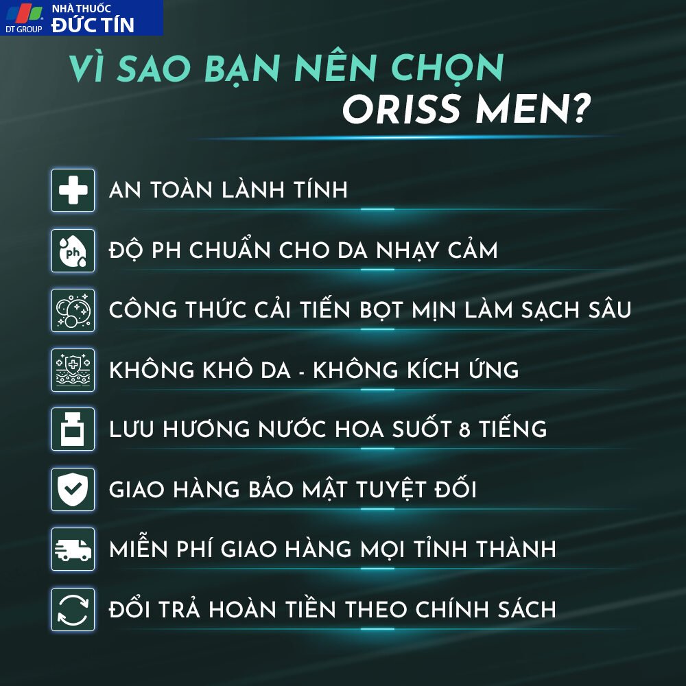 Dung dịch vệ sinh nam giới Oriss, bọt vệ sinh nam 120ml hương thơm nam tính 21 botveesinh3