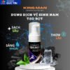BỌT VỆ SINH NAM GIỚI KINGMAN DUNG DỊCH VỆ SINH NAM LÀM SẠCH AN TOÀN HIỆU QUẢ