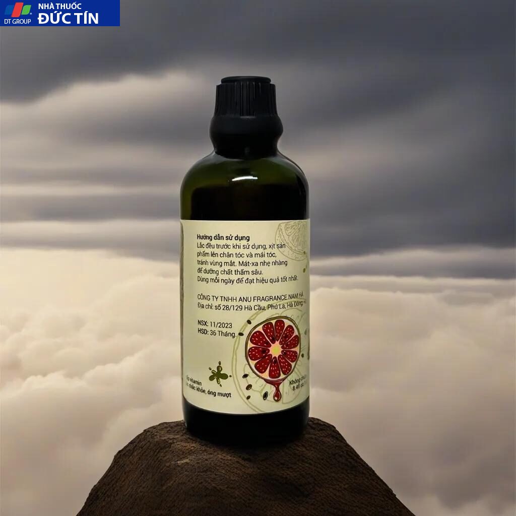 Nước dưỡng tóc tinh dầu bưởi ANU ORIGINAL 100ml giảm rụng phục hồi tóc ngăn hư tổn chẽ ngọn 19 buoi7