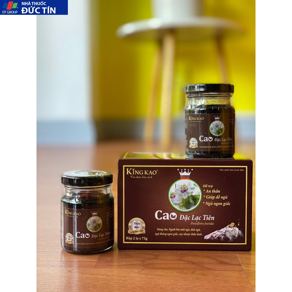 Lạc tiên Cao lạc tiên kingkao hỗ trợ giấc ngủ ngon 10 caolac2 1