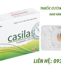 Alternative view of Viên uống Casilas 20mg thuốc trị xuất tinh sớm kéo dài thời gian quan hệ