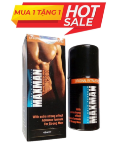 Alternative view of Chai xịt kéo dài thời gian quan hệ MaxMan Delay 75000, Chai 45 ml