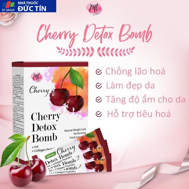 Cherry Detox White giúp giảm cân giữ dáng, đẹp da sự lựa chọn hoàn hảo cho da mụn 26 chery1 1