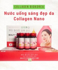 COLLAGEN BIOKOREA nước uống sáng đẹp da, giảm nám tàn nhang, chống lão hoá nâng tone da