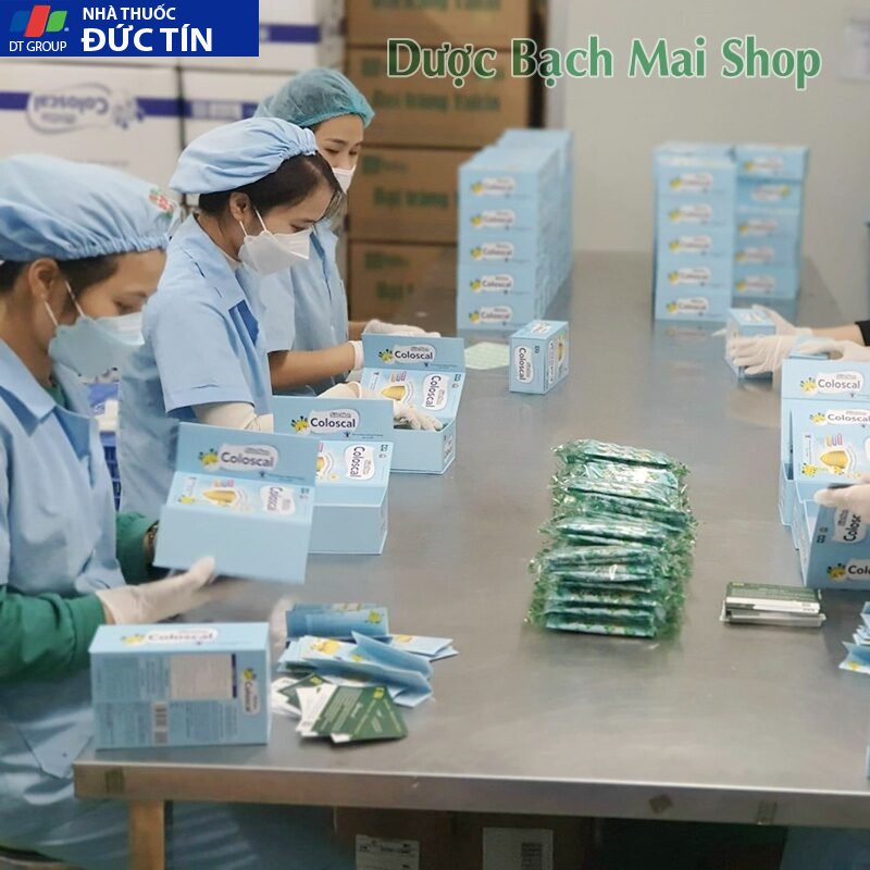 Sữa non COLOSCAL Tăng sức đề kháng cho bé Bổ sung Canxi hữu cơ Tăng chiều cao, Hộp 30 gói 26 colo09