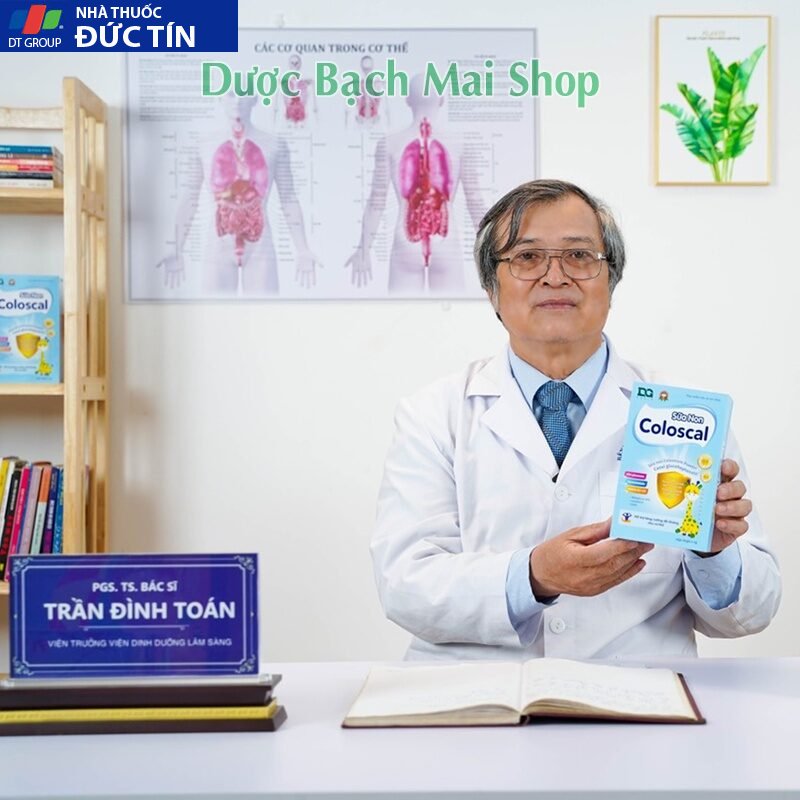 Sữa non COLOSCAL Tăng sức đề kháng cho bé Bổ sung Canxi hữu cơ Tăng chiều cao, Hộp 30 gói 29 colo4