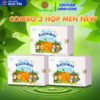 Combo 3 hộp Men vi sinh cho bé Men sống Bạch Mai NEW hết Táo bón Biếng ăn Tiêu chảy tiêu hóa trẻ Ăn ngon chủng lợi khuẩn