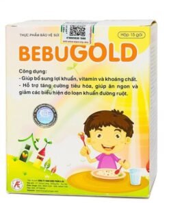 CỐM VI SINH BEBUGOLD,Hỗ trợ tăng cường tiêu hóa (Hộp 15 gói)