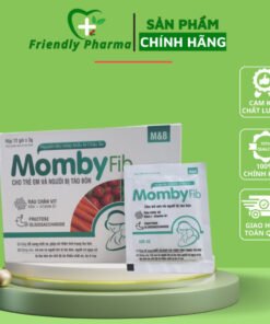 Cốm Vi Sinh Momby Fib Xanh Nhuận Tràng Giúp Bé tiêu Hoá Tốt, Bổ Sung Chất Xơ Và Vitamin Cho Bé, Men Vi Sinh