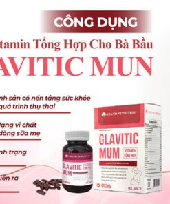 Alternative view of Vitamin Tổng Hợp Cho Bà Bầu Glavitic Mum | Hộp 30 Viên