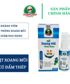 Xịt Xoang Mũi Thảo Dược Cú Đấm Thép 25ML