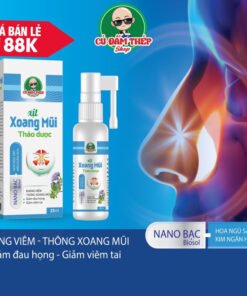 Xịt Xoang Mũi Thảo Dược Cú Đấm Thép 25ML 12 cuddam2