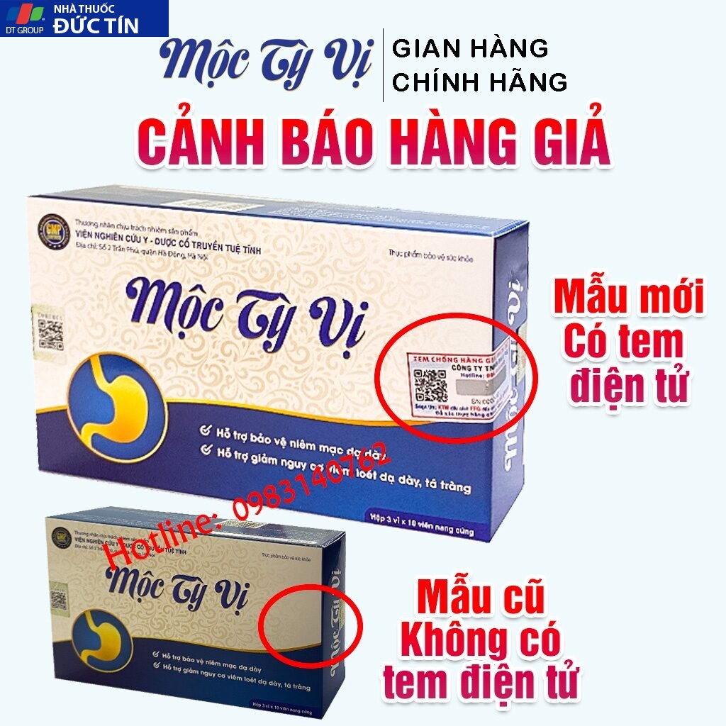Dạ Dày Mộc Tỳ Vị hỗ trợ giảm trào ngược bao tử, đầy hơi, loét đau da day 1 hộp 30 viên 23 day6