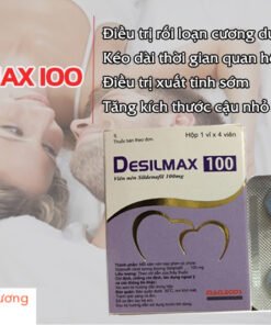 Alternative view of Thuốc Desilmax 100mg cường dương Ấn Độ 100 50 mg tăng sinh lý tốt nhất