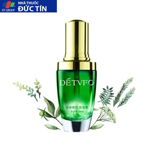 Xịt kiềm mồ hôi khử mùi hôi nách DETVFO 14 devet1