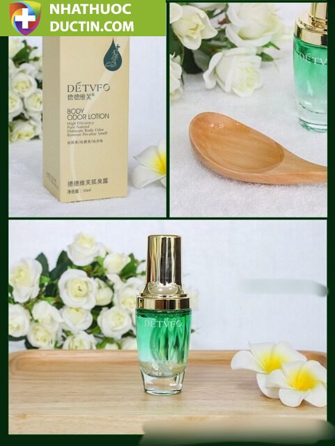 Xịt kiềm mồ hôi khử mùi hôi nách DETVFO 11 devet3