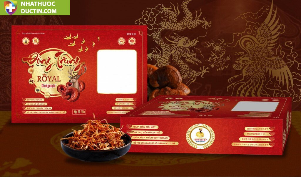 Đông trùng Royal Ginkgomin 10 dongtrung3 1