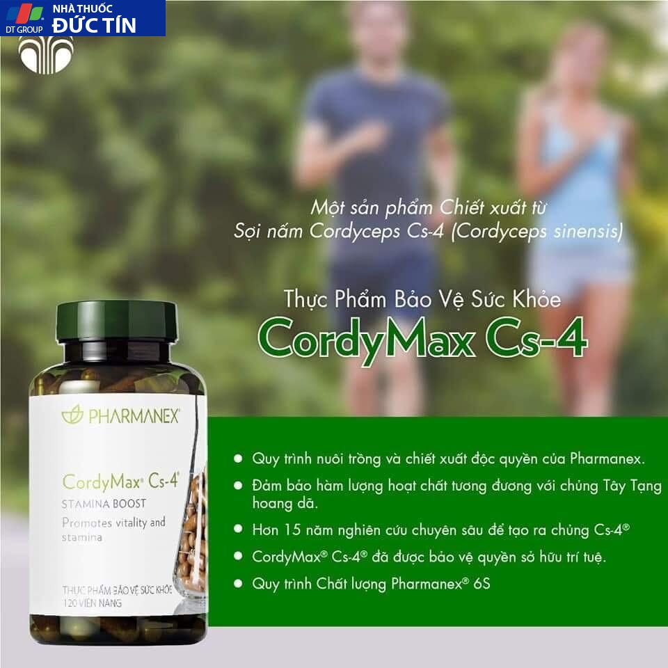 Đông trùng hạ thảo – CordyMax Cs-4 NU SKIN – Bổ thận – Bổ phổi(120viên) 16 dongtrung4