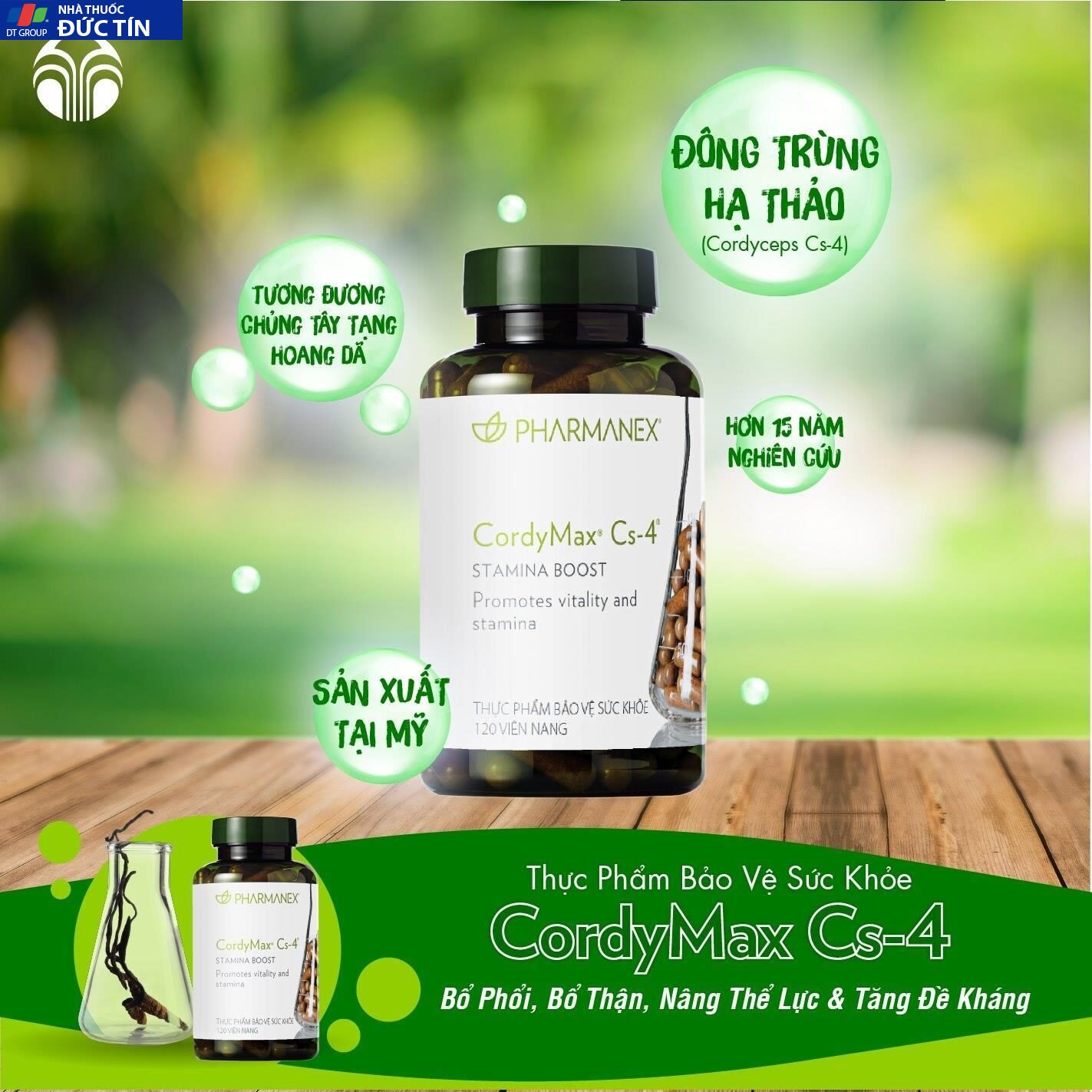 Đông trùng hạ thảo – CordyMax Cs-4 NU SKIN – Bổ thận – Bổ phổi(120viên) 15 dongtrung5 2