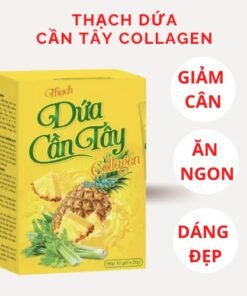 Alternative view of Giảm cân nhanh an toàn hiệu quả THẠCH DỨA CẦN TÂY COLLAGEN hỗ trợ đốt mỡ thừa cấp tốc
