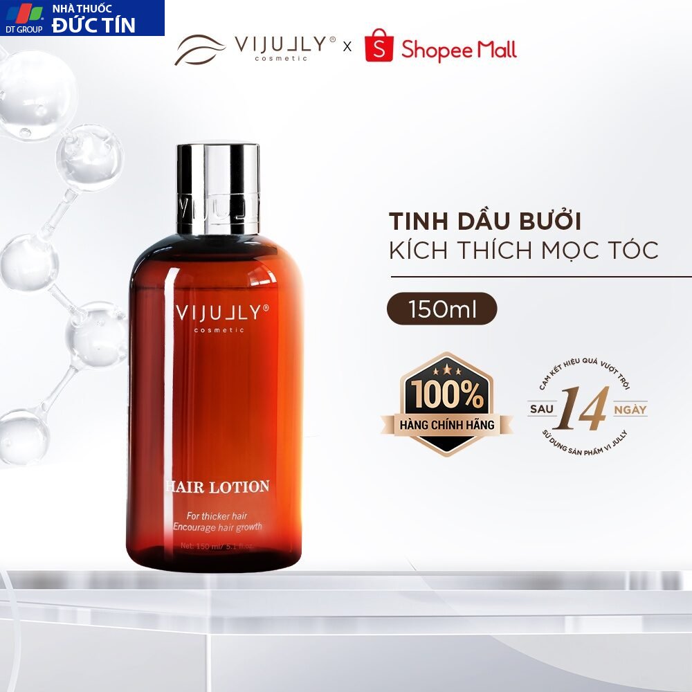 Xịt dưỡng tóc tinh dầu bưởi ( Hair Lotion ) Vi Jully 150ml 23 duong1