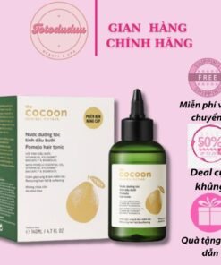 Nước dưỡng tóc tinh dầu bưởi Cocoon 140ml - Giúp tóc chắc khỏe và mọc tóc