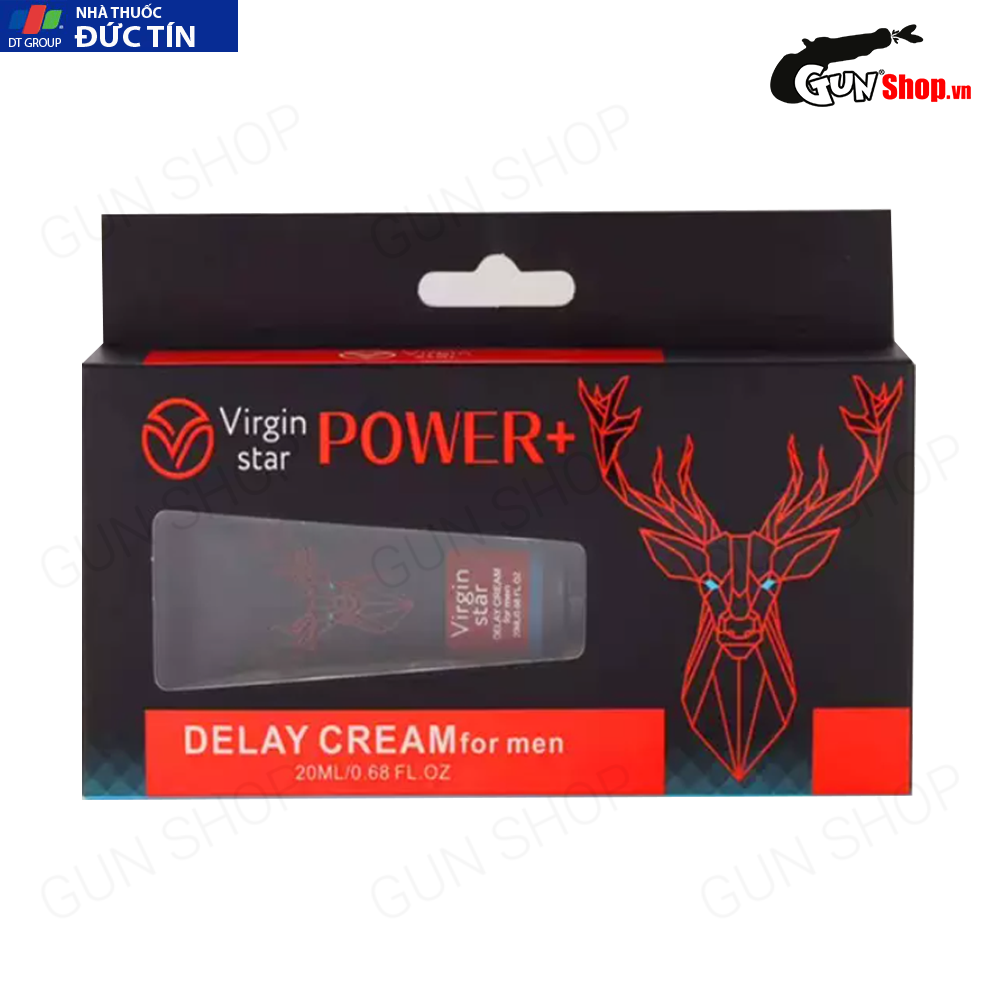 Gel bôi Virgin Star Power+ Delay Cream - Chống xuất tinh sớm - Chai 20ml 18 gel boi virgin star power delay cream chong xuat tinh som chai 20ml 3