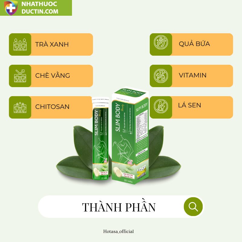 GIẢM CÂN CẤP TỐC VIÊN SỦI SLIM BODY BEAUTY ( PHIÊN BẢN NÂNG CẤP ) GIẢM NGAY 5-10KG VỚI LIỆU TRÌNH 4 HỘP GIẢM 26 giamca2n