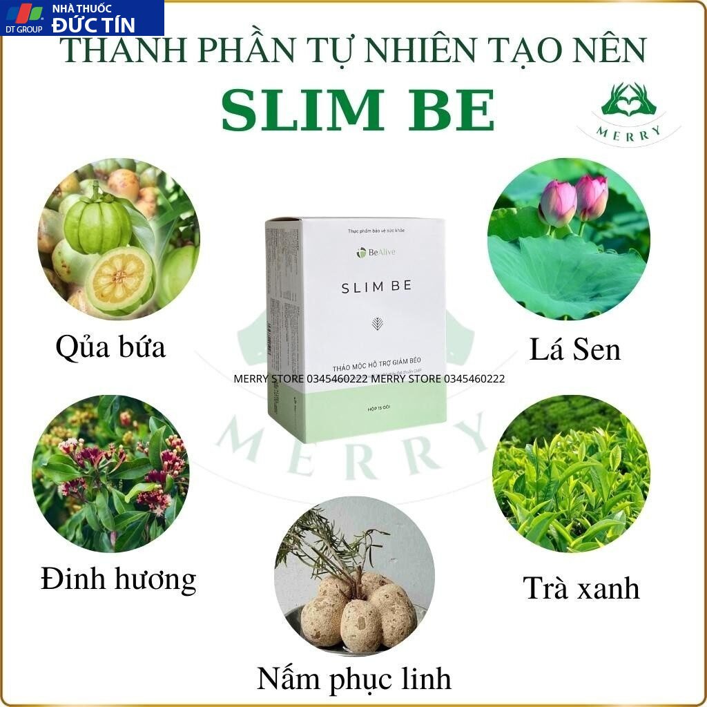Giảm Cân SLIM BE của BEALIVE Chính Hãng MERRY STORE SLimBe Giúp Giảm Cân An Toàn Giảm 2 đến 3 Kg Sau 15 Ngày 27 giamcan2 2