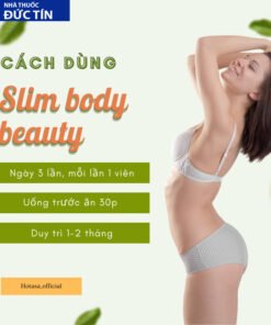 GIẢM CÂN CẤP TỐC VIÊN SỦI SLIM BODY BEAUTY ( PHIÊN BẢN NÂNG CẤP ) GIẢM NGAY 5-10KG VỚI LIỆU TRÌNH 4 HỘP GIẢM 12 giamcan3 3