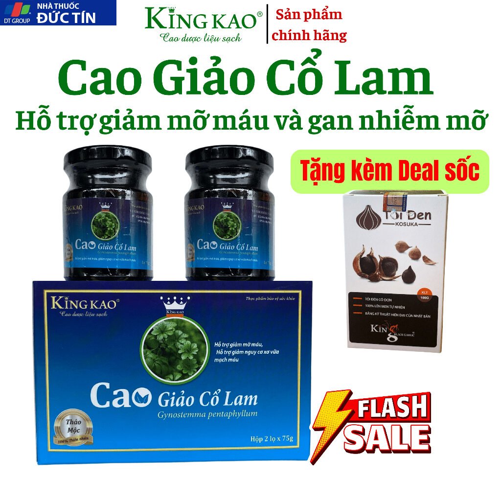 Giảo cổ lam cao đặc giảo cổ lam kingkao hỗ trợ mỡ giảm đường huyết tốt cho người tiểu đường 28 giaocolam1 1