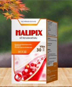CHÍNH HÃNG HALIPIX VIÊN UỐNG HỖ TRỢ SỨC KHỎE HUYẾT ÁP, PHÒNG NGỪA ĐỘT QUỴ TIM MẠCH,GIẢM MỠ MÁU ỔN