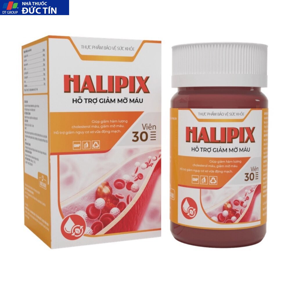 CHÍNH HÃNG HALIPIX VIÊN UỐNG HỖ TRỢ SỨC KHỎE HUYẾT ÁP, PHÒNG NGỪA ĐỘT QUỴ TIM MẠCH,GIẢM MỠ MÁU ỔN 19 hapi4