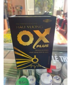 Hàu vương OX tăng cường sinh lý nam giới kéo dài thời gian quan hệ cải thiện xuất tinh sớm - Hộp 30v cao cấp