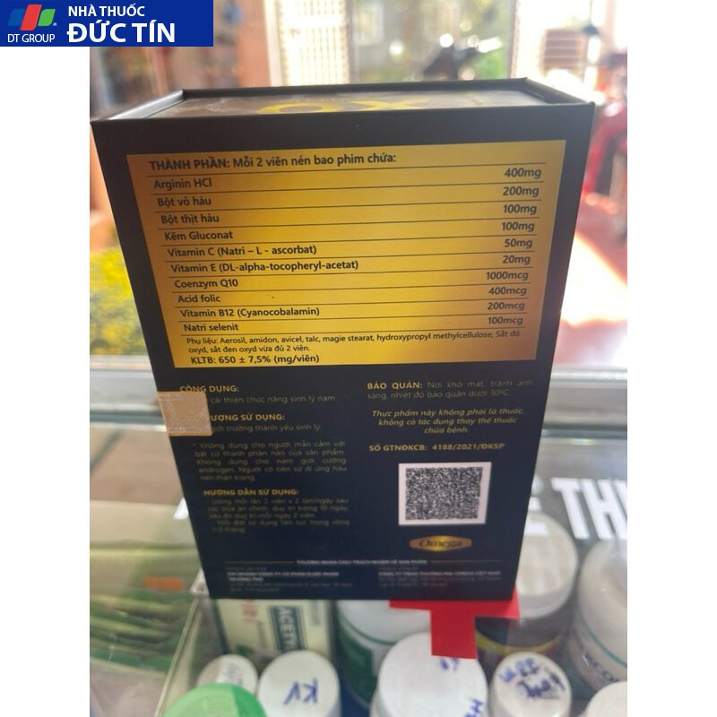 Hàu vương OX tăng cường sinh lý nam giới kéo dài thời gian quan hệ cải thiện xuất tinh sớm - Hộp 30v cao cấp 16 hauvuong4