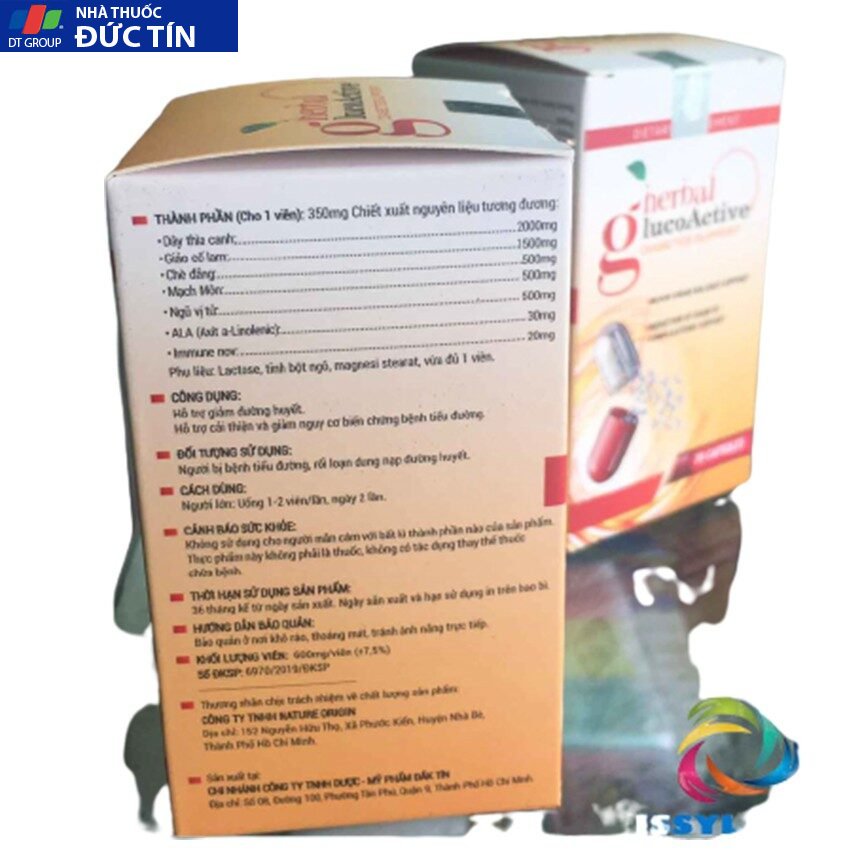 Herbal GlucoActive viên uống giúp ổn định đường huyết trong máu 16 herba4