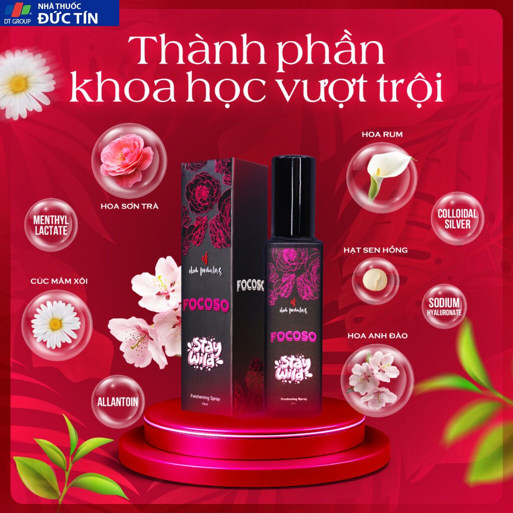 Nước Hoa Vùng Kín Nữ Giới Hương Nước Hoa Cao Cấp Từ Ý, Xịt Thơm Vùng Kín 19 ML Cấp Khoáng Dưỡng Ẩm An Toàn Cho Da 16 hoabim4
