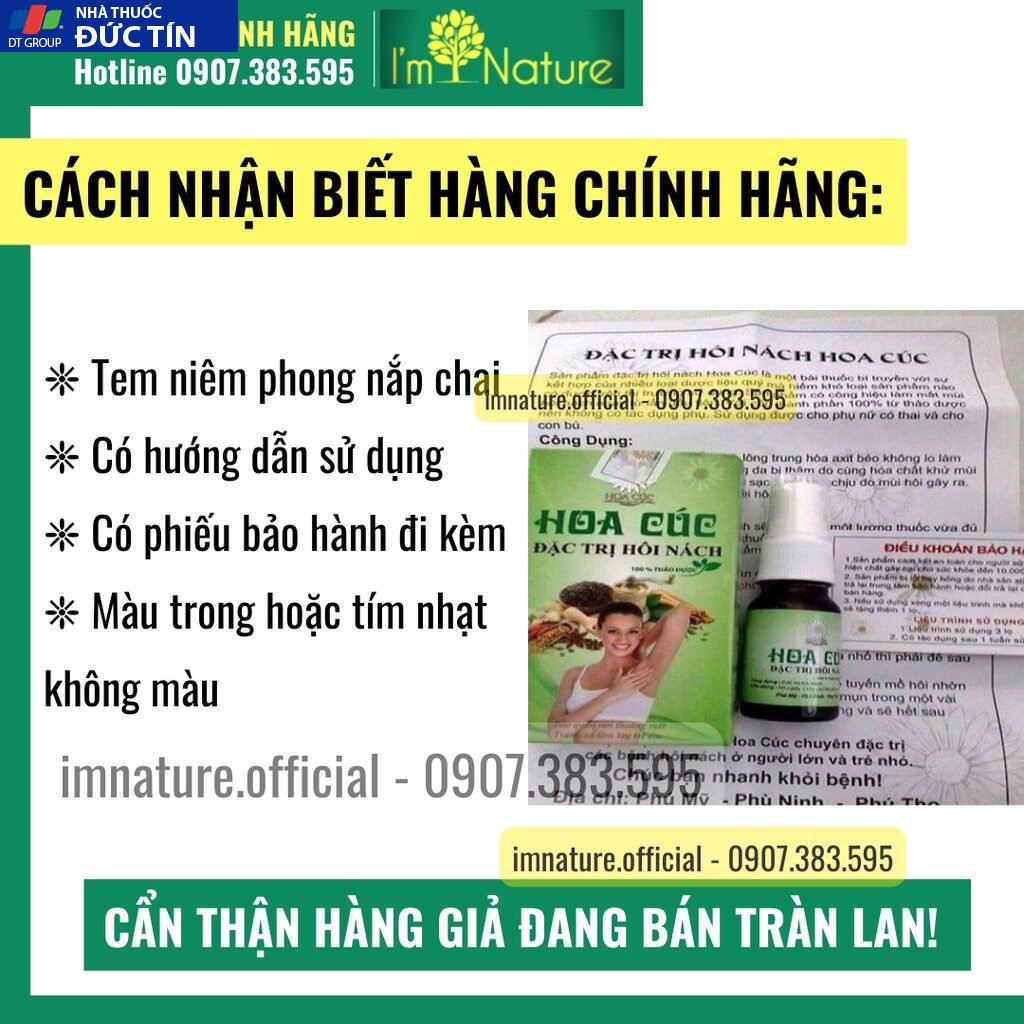 Xịt Hôi Nách Hoa Cúc Chính Hãng 10ml - Triệt Thâm - Ngăn Tiết Mồ Hôi - Hôi Nách Lâu Năm 26 hoacuc6