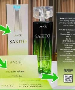 Xịt Khử Mùi Hôi Nách SAKITO Lancej Giúp Khử Mùi,Kháng Khuẩn,Khô Thoáng,Sáng Mịn Vùng Da Nách Hương Nước Hoa Cao Cấp 16 hoinach7