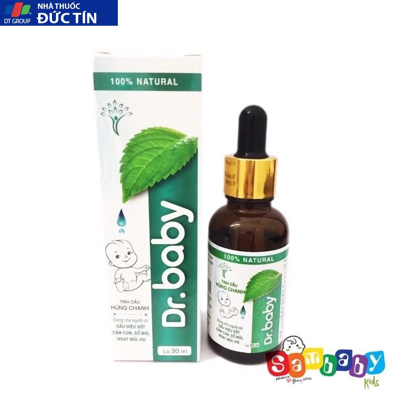 Tinh Dầu Húng Chanh Dr Baby 26 hungchanh1