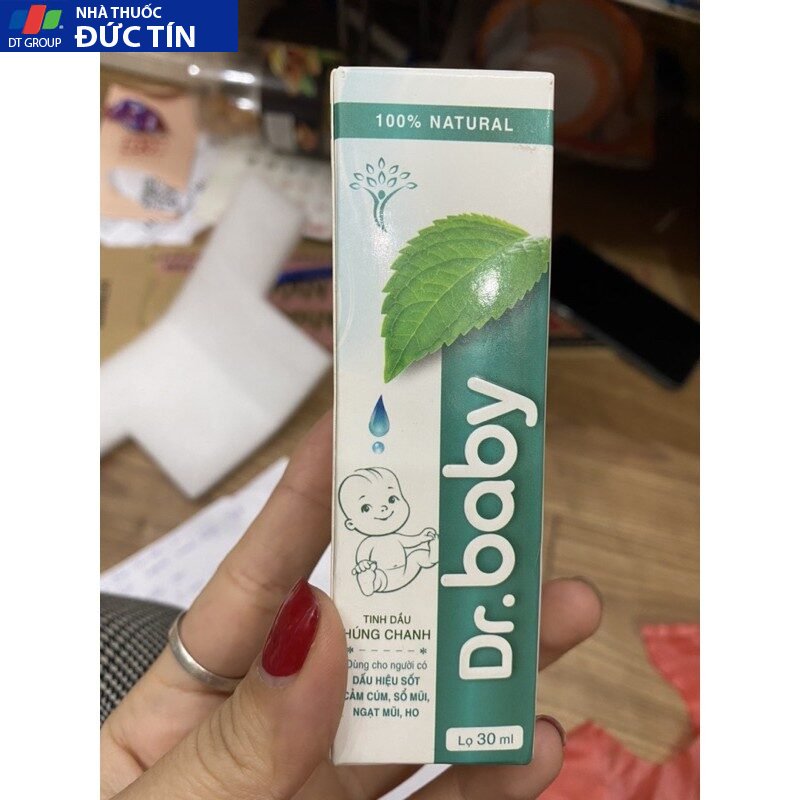 Tinh Dầu Húng Chanh Dr Baby 20 hunghcnah5