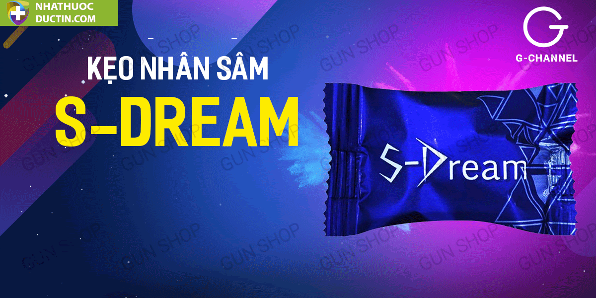 Kẹo nhân sâm S-Dream - Tăng cường sinh lý - 1 viên 19 keo nhan sam s dream a99f075f5f26400fb5d035ab10e08c57