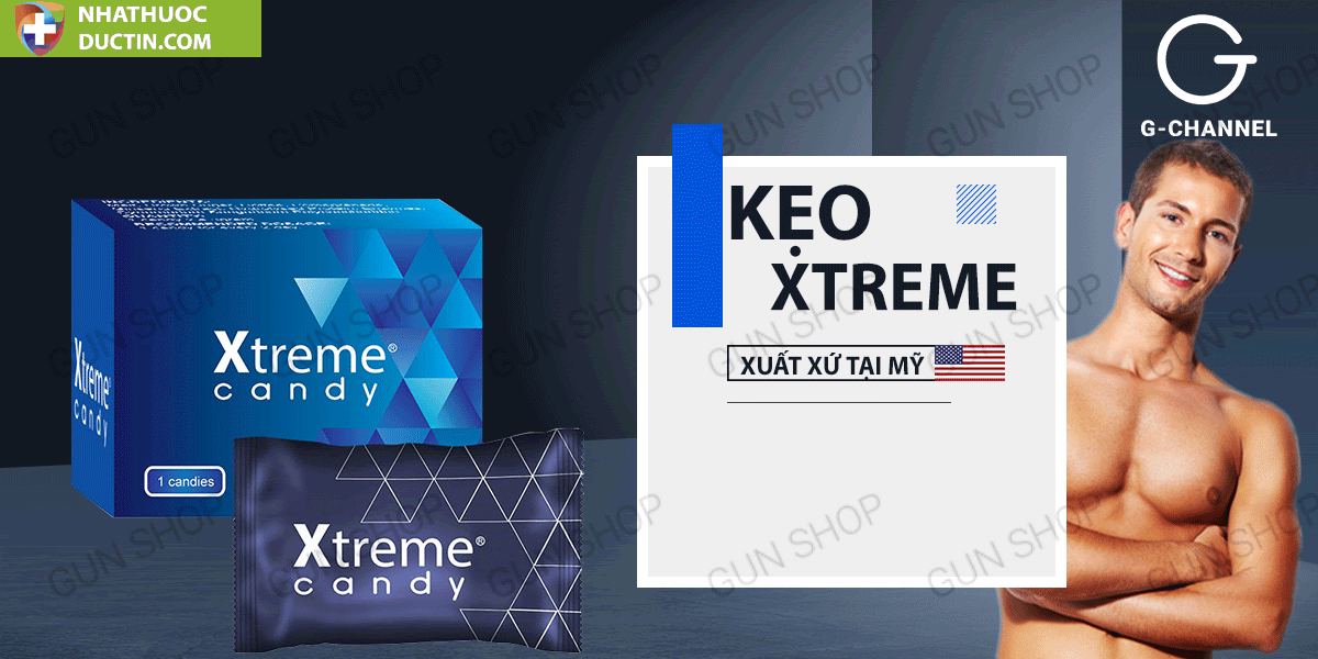 Kẹo nhân sâm Xtreme - Tăng cường sinh lý - 1 viên 22 keo nhan sam