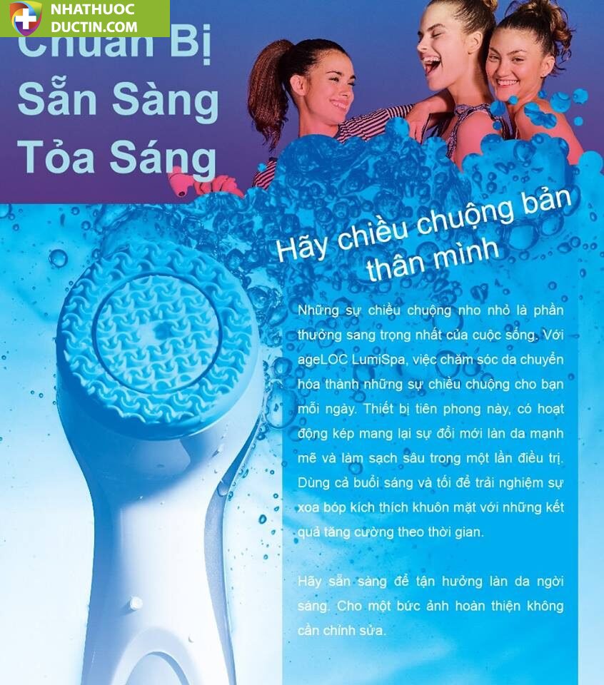 máy rửa mặt và chăm sóc da chuyên sâu ageLOC LumiSpa iO – Bảo Hành đổi mới 2 Năm 21 kiki1