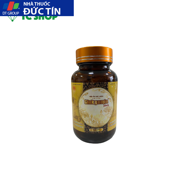 Viên ăn ngủ ngon Ginkgomin Power hộp 2 lọ 30 viên,Bổ sung khoáng chất, vitamin, giúp ăn ngon, ngủ ngon 11 lo buoi toi ginkgomin power