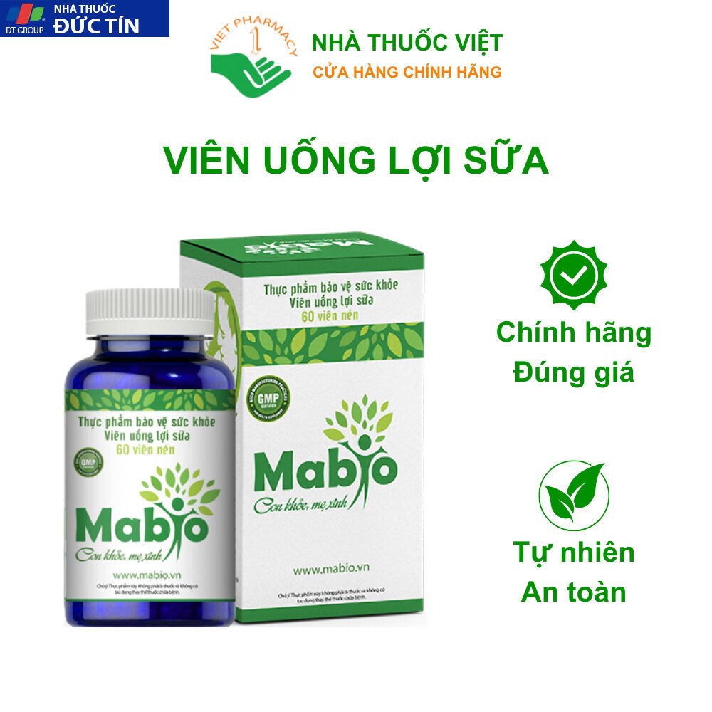 Mabio Lợi Sữa Dành Cho Các Mẹ Sau Sinh Bị Mất Sữa Ít Sữa Nhà Thuốc Việt 22 loissua1 1