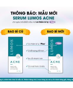 Alternative view of (Mẫu 2023) Serum Mụn LUMOS ACNE Chính Hãng Giúp Sạch Mụn, Làm Mờ Vết Thâm,Đều Màu Da,Se Khít Lỗ Chân Lông 5m
