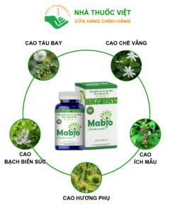 Alternative view of Mabio Lợi Sữa Dành Cho Các Mẹ Sau Sinh Bị Mất Sữa Ít Sữa Combo 6 Hộp Lợi Sữa Mabio